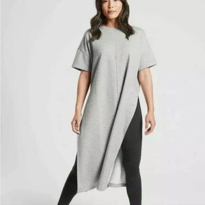 ATHLETA grey sedona sweatshirt dress